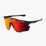 CARBON MATT LENTE MONOGRAMA VERMELHO