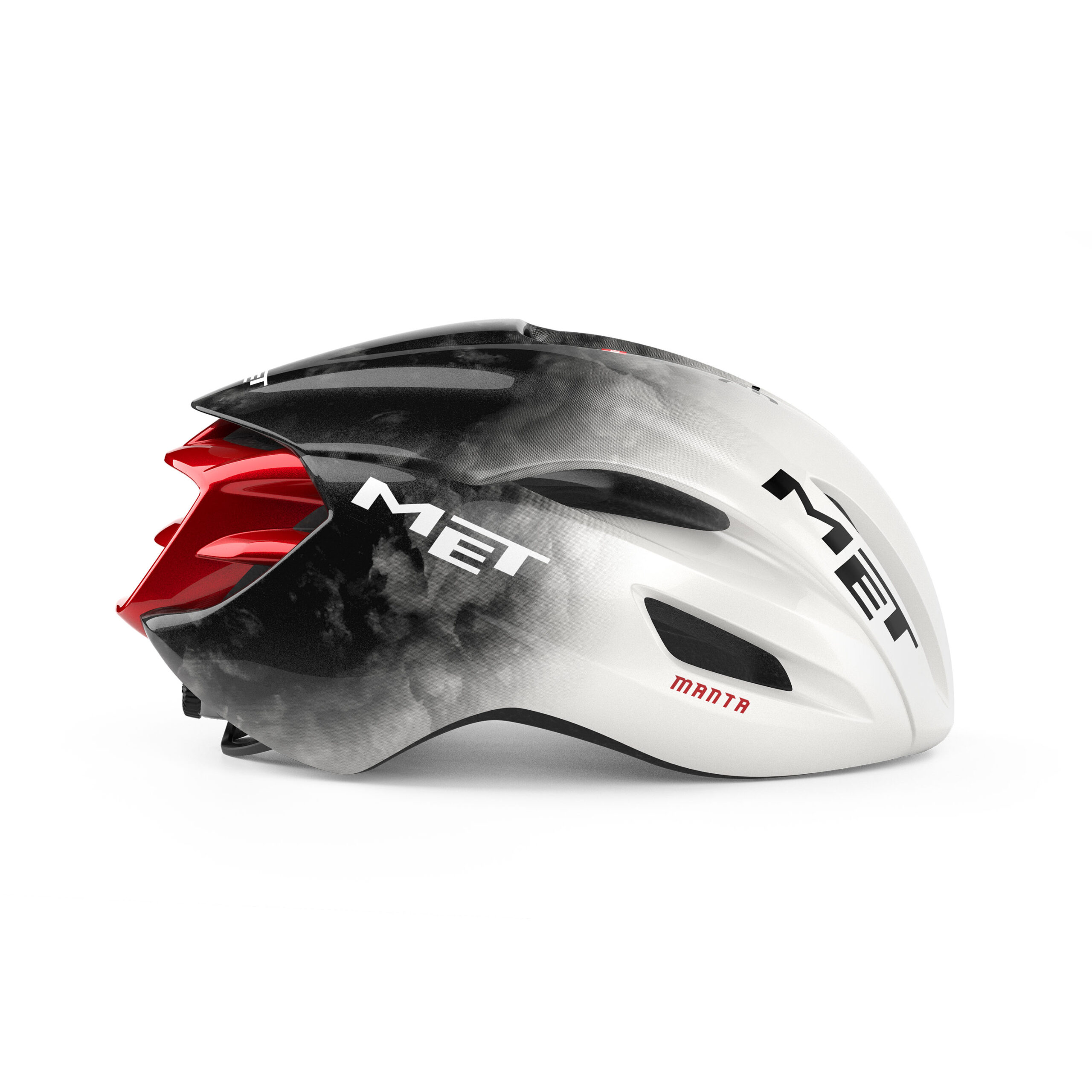 Casque Vélo MET Manta MIPS UAE Team Edition - Blanc/noir, Taille M, Aérodynamique, Ventilation - 13